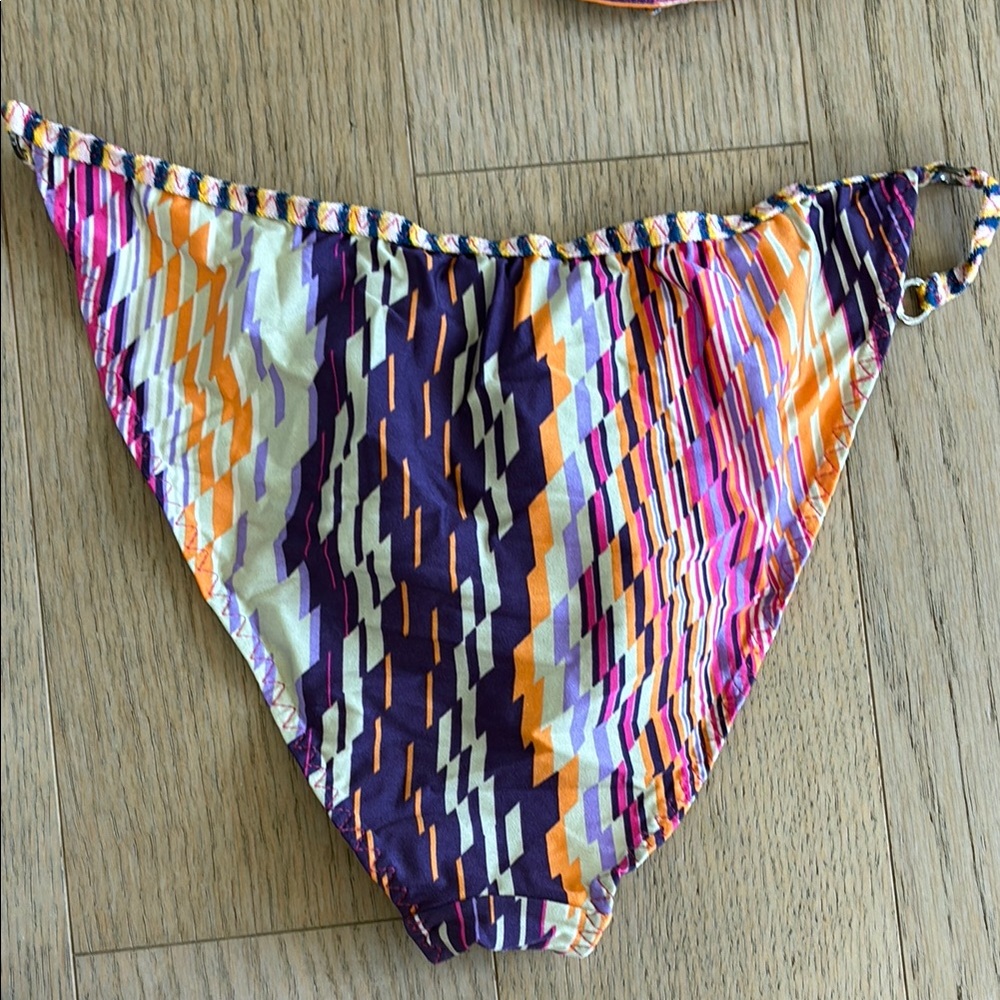 Missoni Multicolor Zigzag Bikini Set w/pouch - Picture 10 of 10